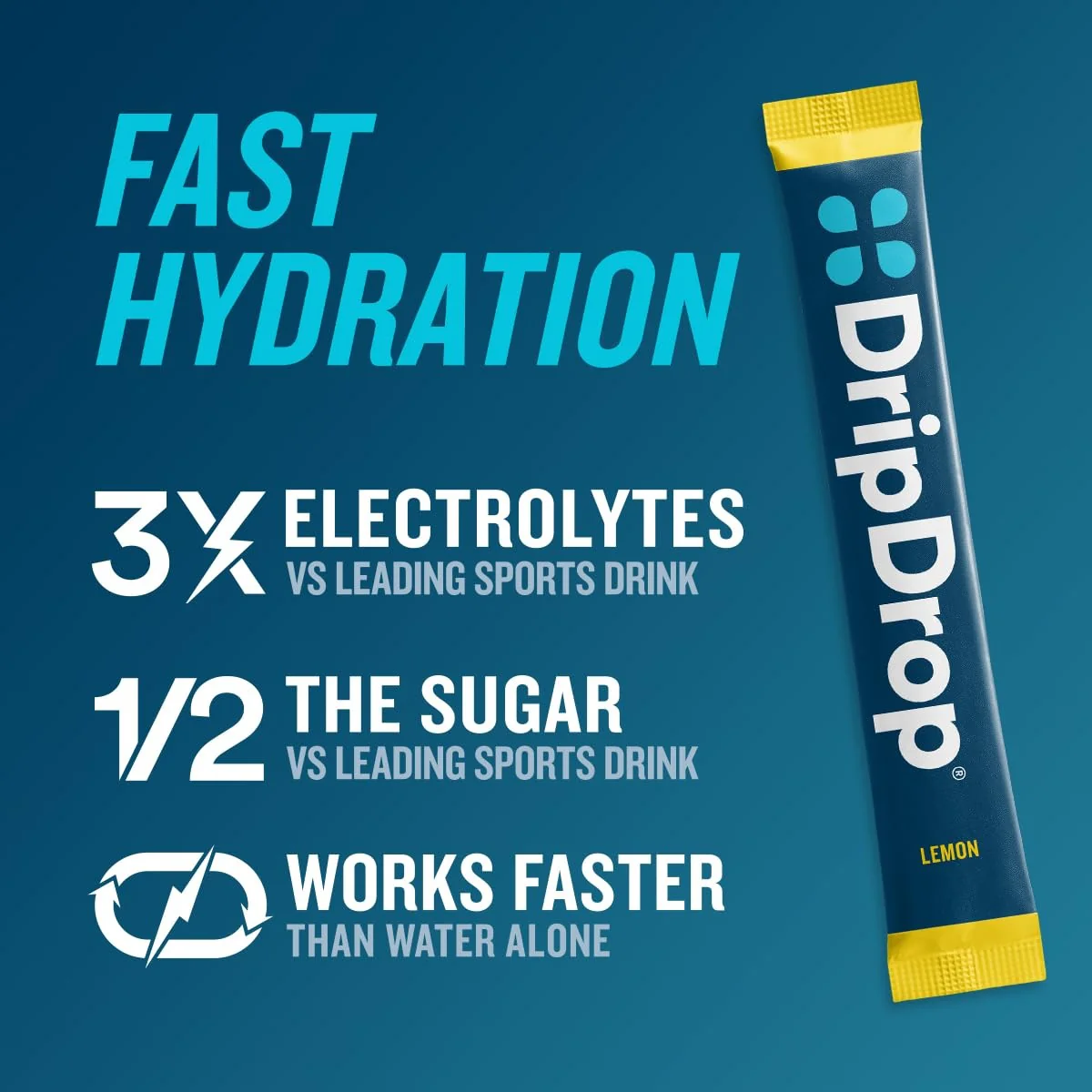 DripDrop Bold Variety Pack Electrolyte Powder, 8 oz sticks, 16 count - Image 3